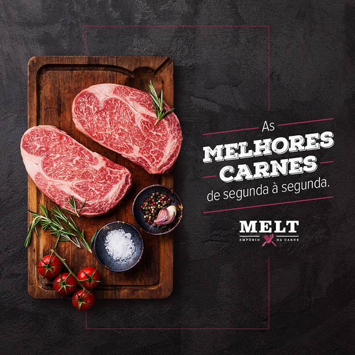 Melt Empório da Carne - Redes Sociais